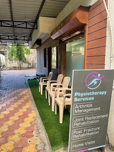 Exterior entrance of Dr. Nitin's Physiotherapy Clinic