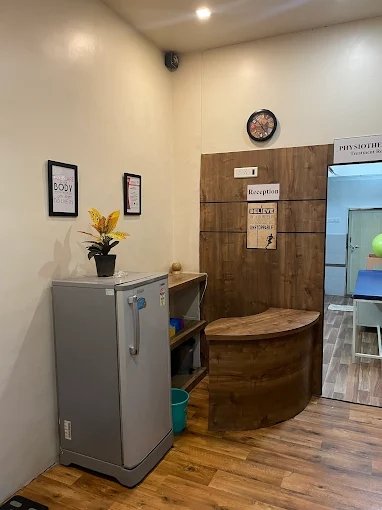 Reception area at Dr. Nitin's Physiotherapy Clinic